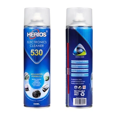 550ml Herios Електронно по -чисто прахообразно масло 530